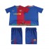 Camisola FC Barcelona 2009 Retro Criança Equipamento Primeiro 2008 Manga Curta